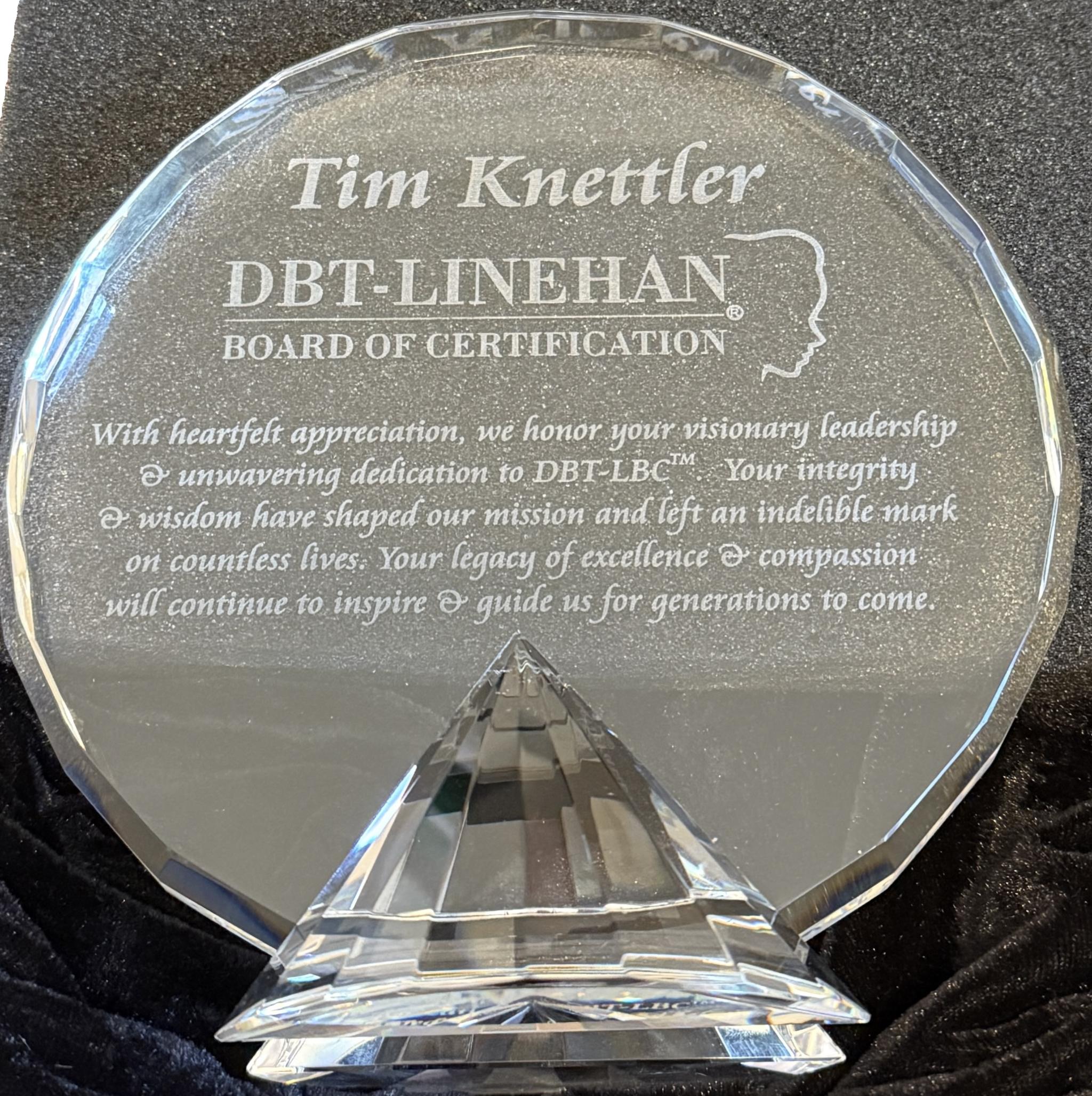 Celebrating a Legacy of Dedication: Honoring Tim Knettler