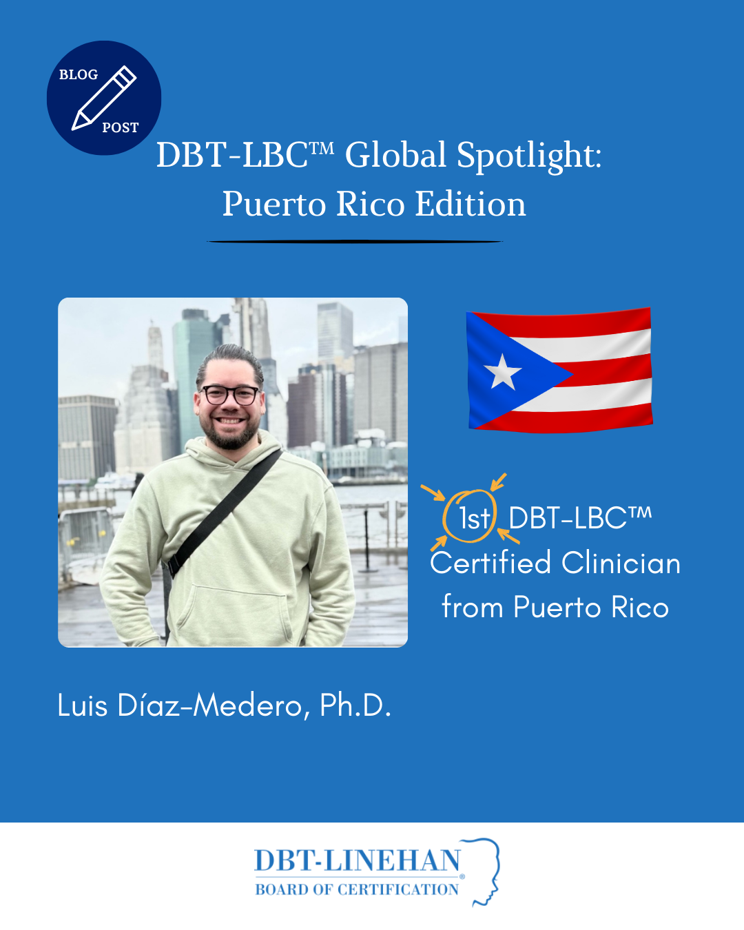 Clinician Spotlight: First Puerto Rican Certified Clinician